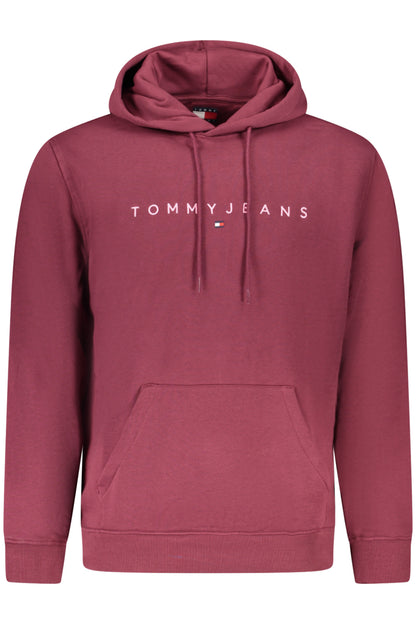 TOMMY HILFIGER FELPA SENZA ZIP UOMO ROSSO