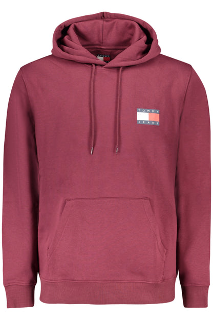 TOMMY HILFIGER FELPA SENZA ZIP UOMO ROSSO