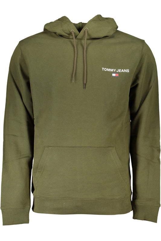 TOMMY HILFIGER FELPA SENZA ZIP UOMO VERDE