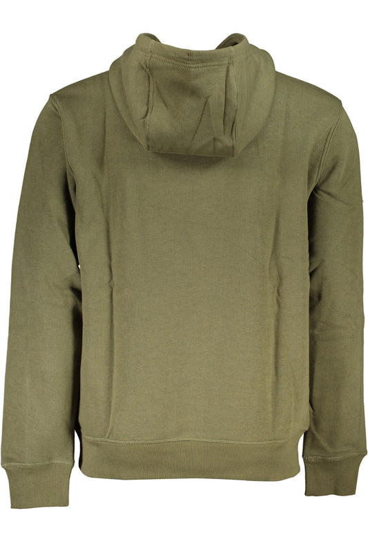TOMMY HILFIGER FELPA SENZA ZIP UOMO VERDE