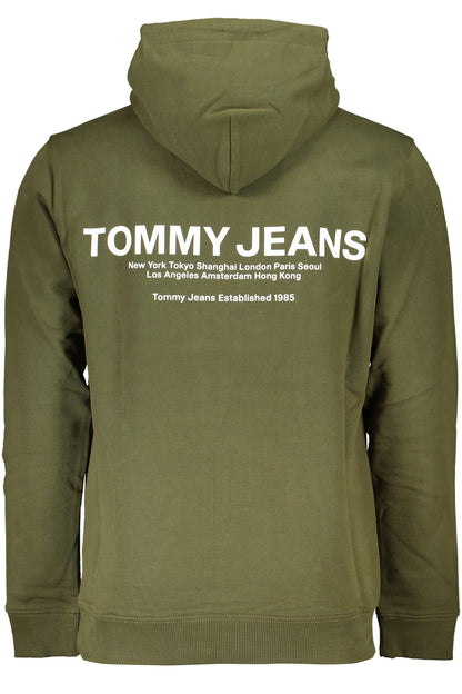 TOMMY HILFIGER FELPA SENZA ZIP UOMO VERDE