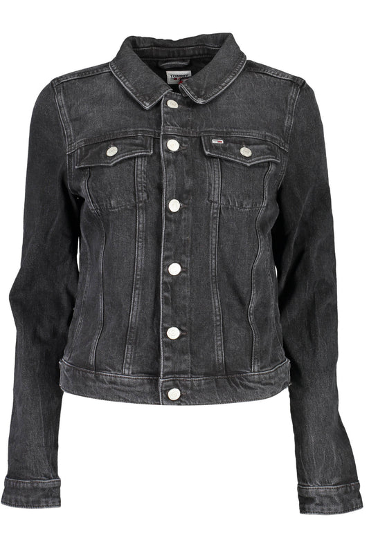 TOMMY HILFIGER GIACCA SPORTIVA DONNA NERO