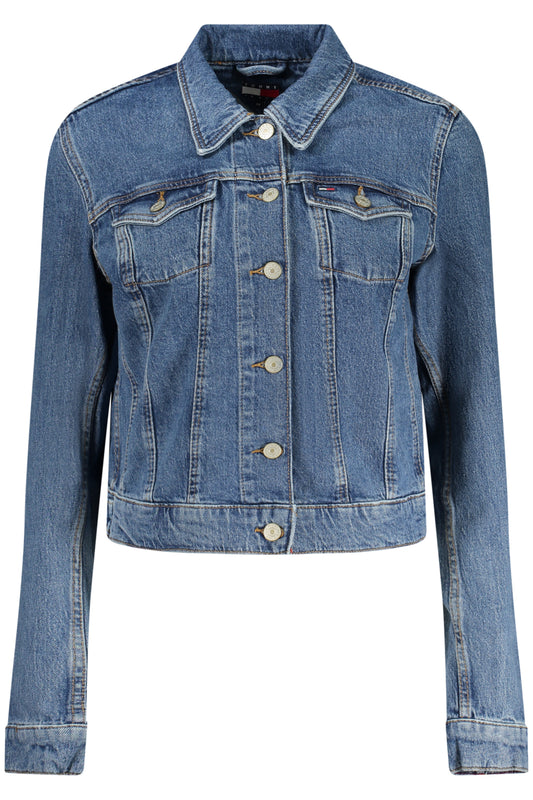 TOMMY HILFIGER GIUBBOTTO IN JEANS DONNA BLU