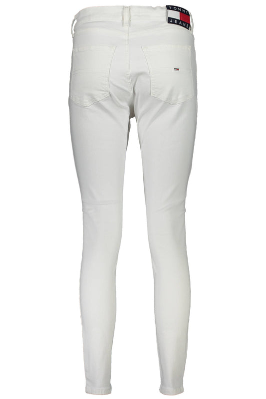 TOMMY HILFIGER JEANS DENIM DONNA BIANCO