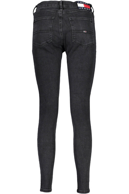 TOMMY HILFIGER JEANS DENIM DONNA NERO