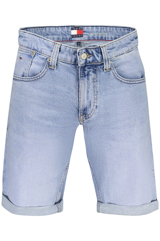 TOMMY HILFIGER JEANS SHORT UOMO AZZURRO