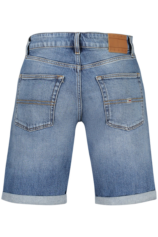 TOMMY HILFIGER JEANS SHORT UOMO BLU