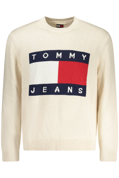 TOMMY HILFIGER MAGLIA UOMO BEIGE