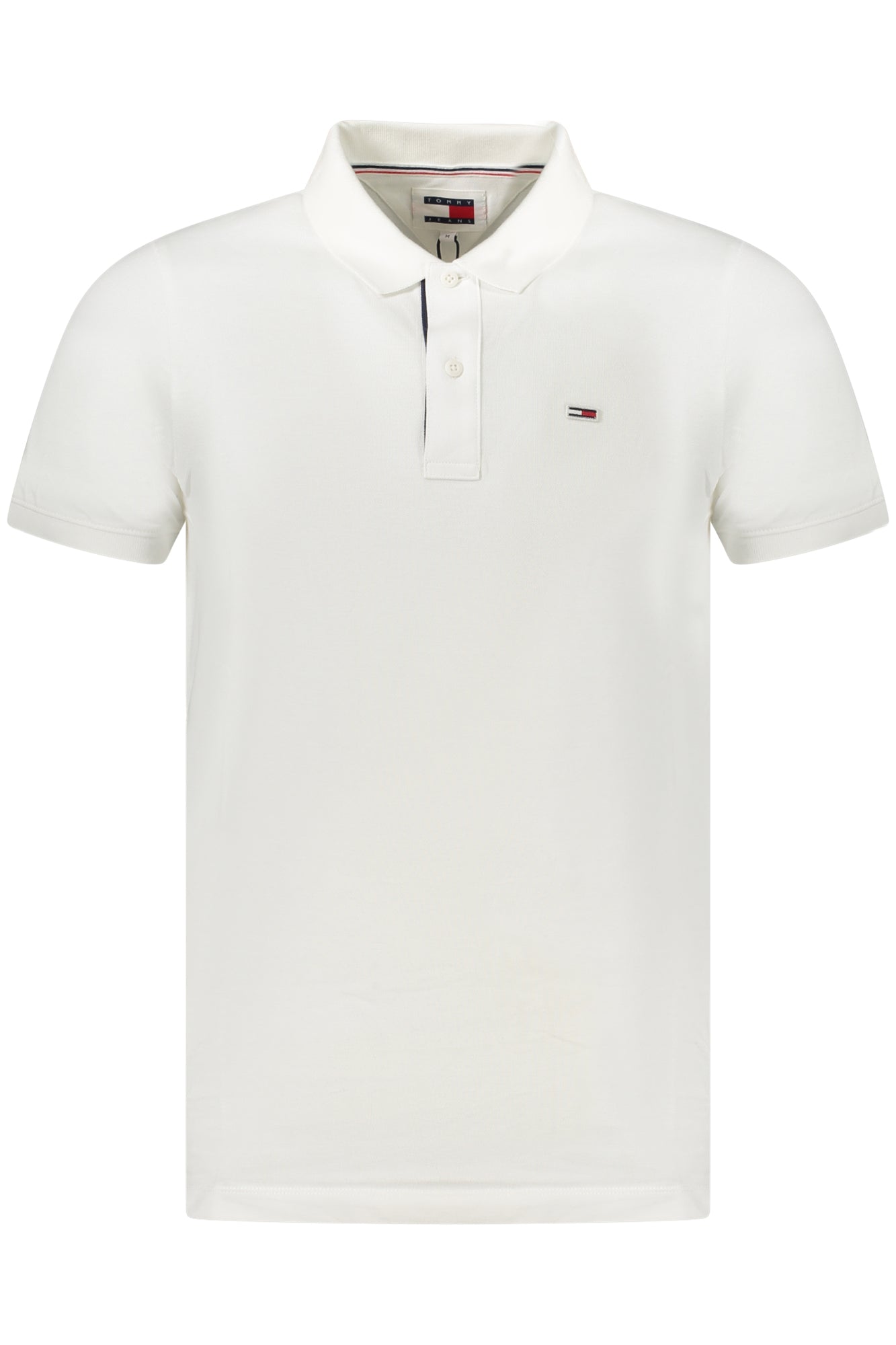 TOMMY HILFIGER POLO MANICHE CORTE UOMO BIANCO