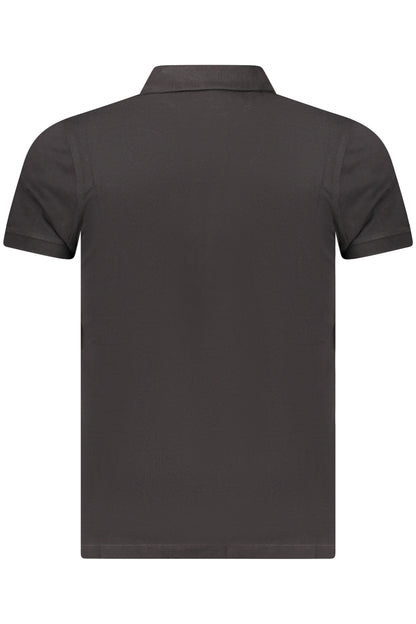 TOMMY HILFIGER POLO MANICHE CORTE UOMO NERO