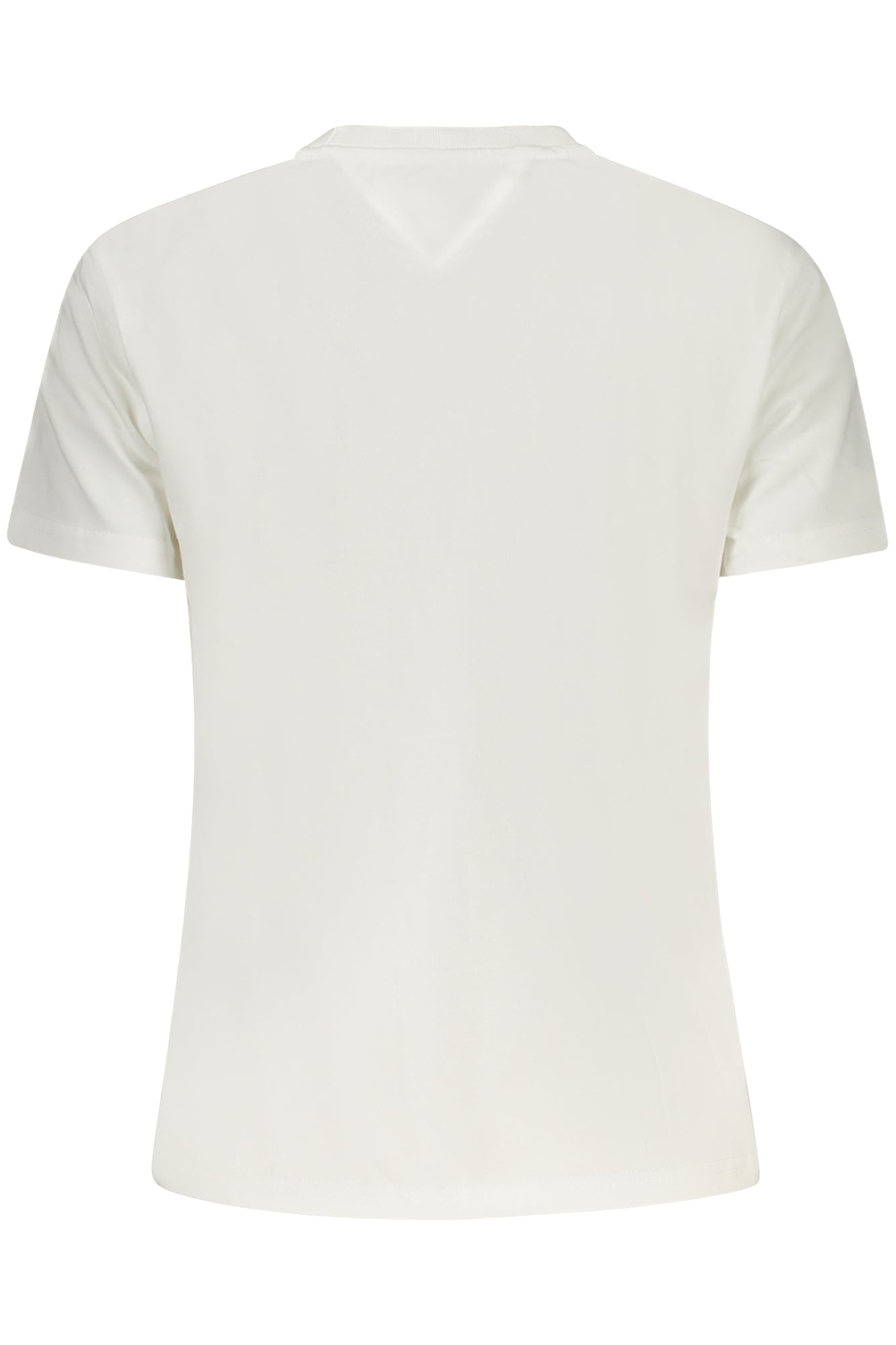 TOMMY HILFIGER T-SHIRT MANICHE CORTE DONNA BEIGE