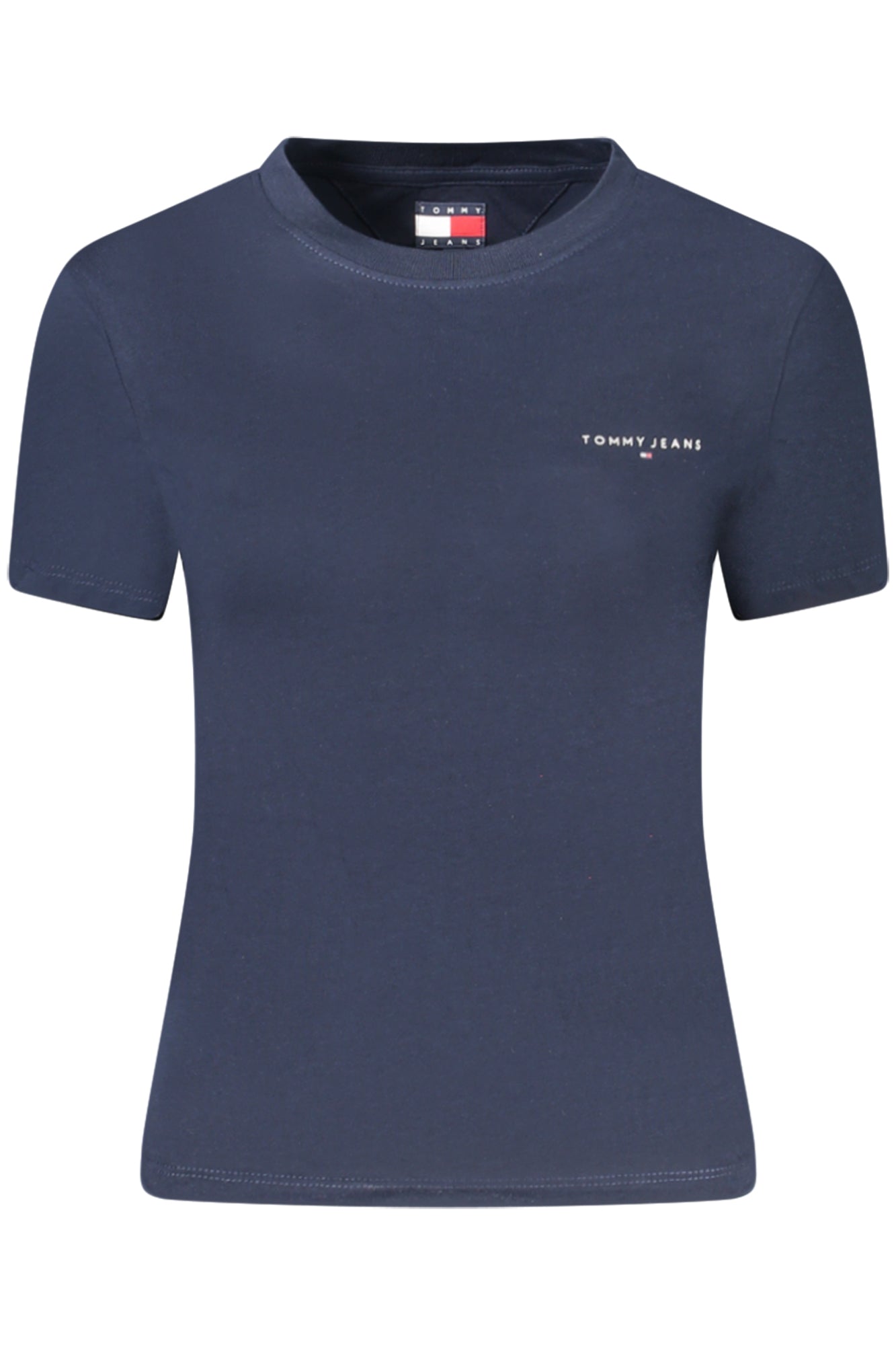TOMMY HILFIGER T-SHIRT MANICHE CORTE DONNA BLU