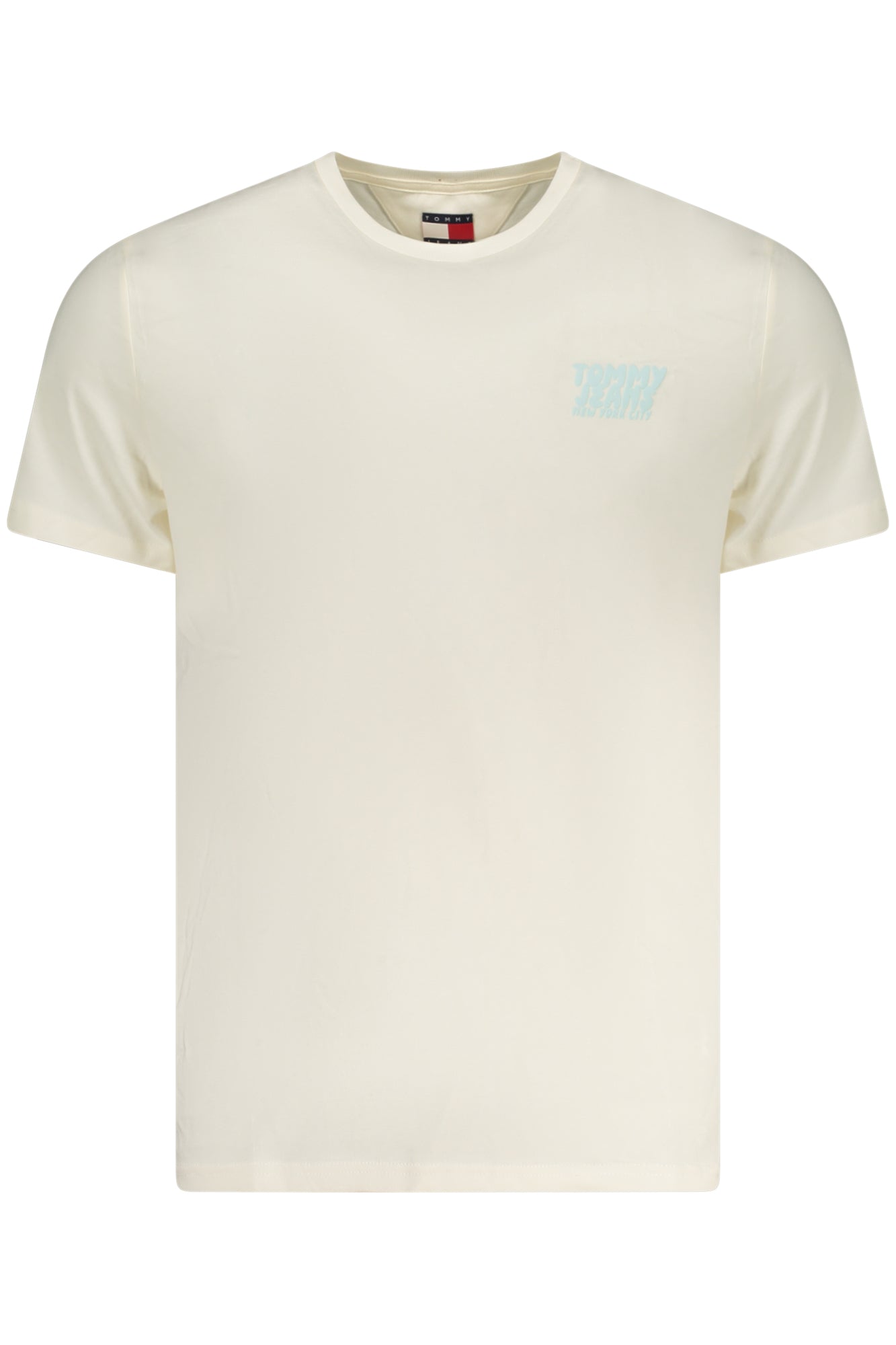 TOMMY HILFIGER T-SHIRT MANICHE CORTE UOMO BEIGE