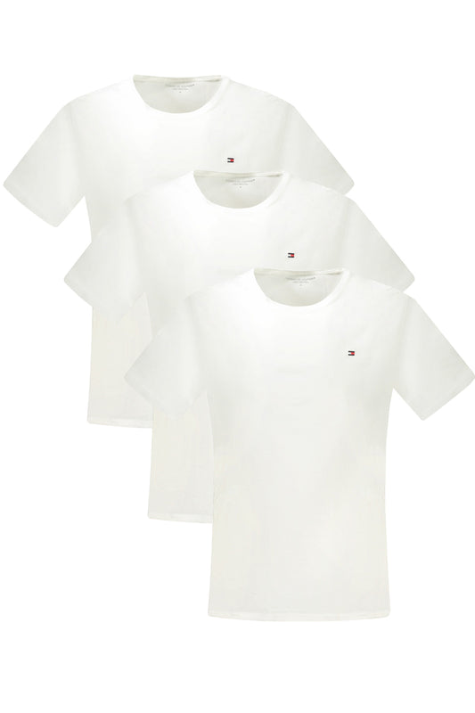 TOMMY HILFIGER T-SHIRT MANICHE CORTE UOMO BIANCO
