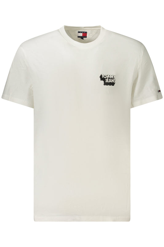 TOMMY HILFIGER T-SHIRT MANICHE CORTE UOMO BIANCO