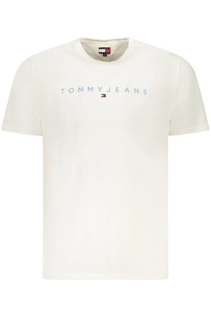 TOMMY HILFIGER T-SHIRT MANICHE CORTE UOMO BIANCO