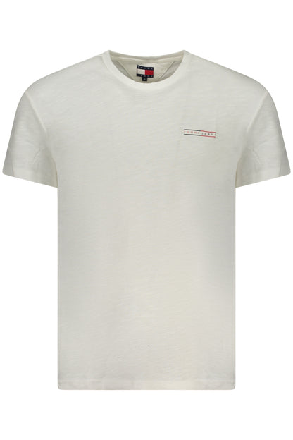TOMMY HILFIGER T-SHIRT MANICHE CORTE UOMO BIANCO