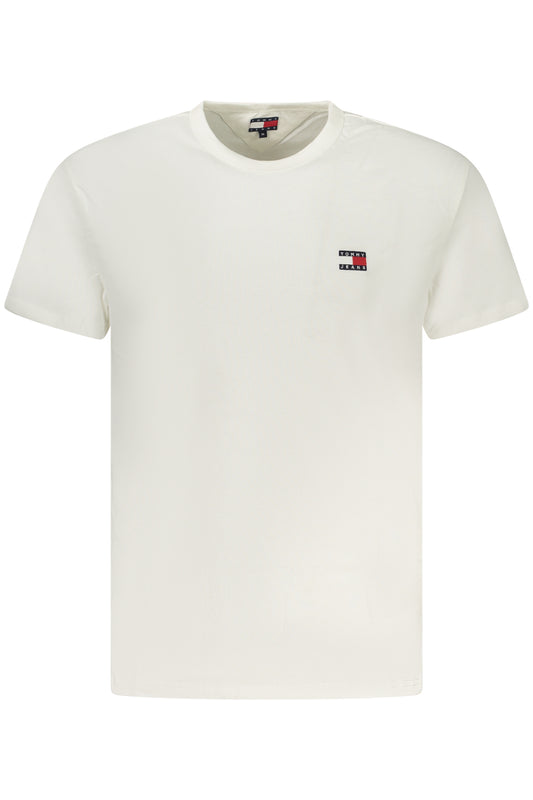 TOMMY HILFIGER T-SHIRT MANICHE CORTE UOMO BIANCO