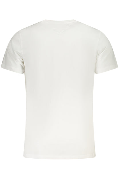 TOMMY HILFIGER T-SHIRT MANICHE CORTE UOMO BIANCO
