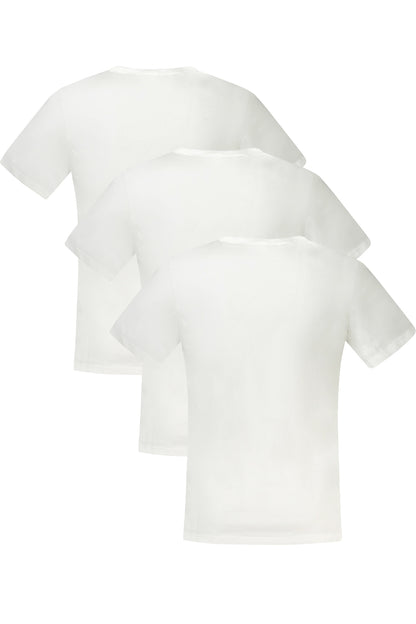 TOMMY HILFIGER T-SHIRT MANICHE CORTE UOMO BIANCO