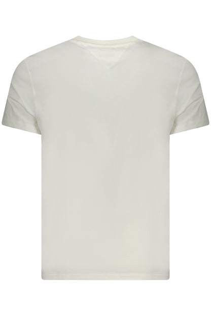 TOMMY HILFIGER T-SHIRT MANICHE CORTE UOMO BIANCO