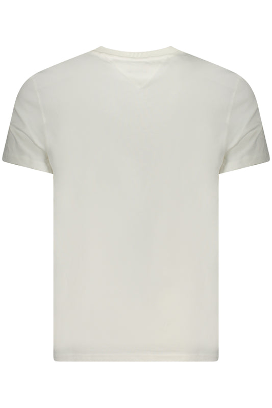 TOMMY HILFIGER T-SHIRT MANICHE CORTE UOMO BIANCO