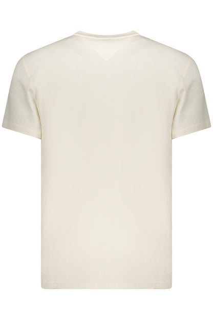 TOMMY HILFIGER T-SHIRT MANICHE CORTE UOMO BIANCO