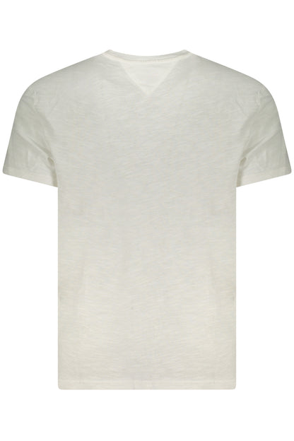 TOMMY HILFIGER T-SHIRT MANICHE CORTE UOMO BIANCO