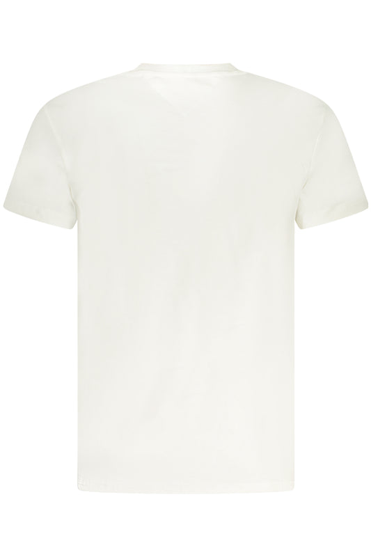 TOMMY HILFIGER T-SHIRT MANICHE CORTE UOMO BIANCO