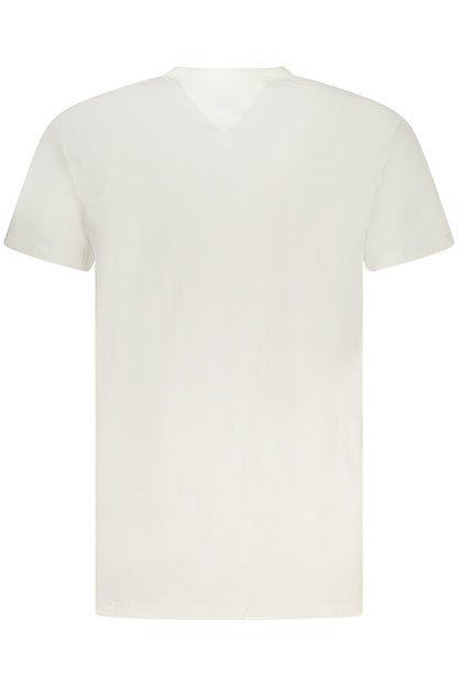 TOMMY HILFIGER T-SHIRT MANICHE CORTE UOMO BIANCO