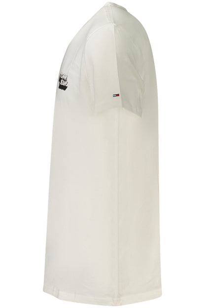 TOMMY HILFIGER T-SHIRT MANICHE CORTE UOMO BIANCO