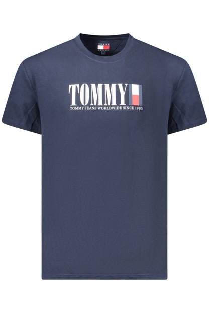 TOMMY HILFIGER T-SHIRT MANICHE CORTE UOMO BLU
