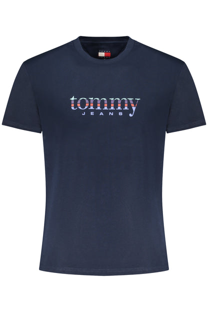 TOMMY HILFIGER T-SHIRT MANICHE CORTE UOMO BLU