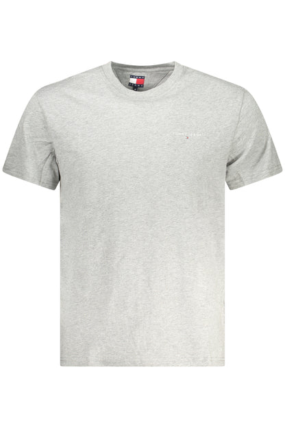 TOMMY HILFIGER T-SHIRT MANICHE CORTE UOMO GRIGIO