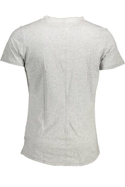 TOMMY HILFIGER T-SHIRT MANICHE CORTE UOMO GRIGIO