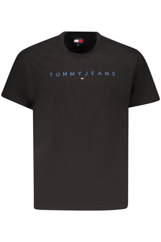 TOMMY HILFIGER T-SHIRT MANICHE CORTE UOMO NERO