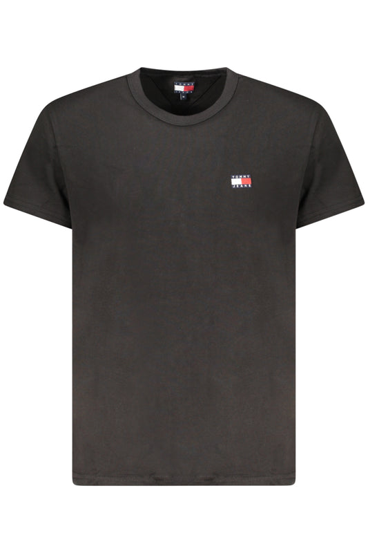 TOMMY HILFIGER T-SHIRT MANICHE CORTE UOMO NERO