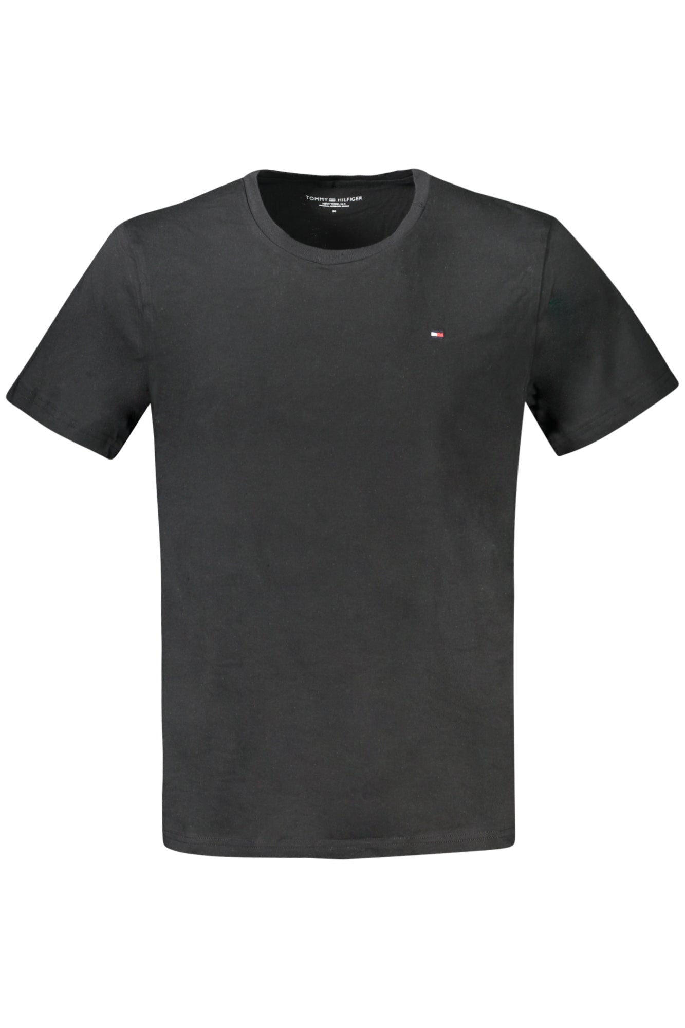 TOMMY HILFIGER T-SHIRT MANICHE CORTE UOMO NERO