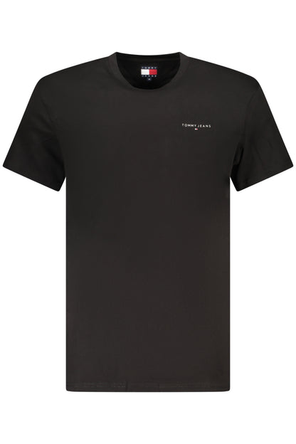 TOMMY HILFIGER T-SHIRT MANICHE CORTE UOMO NERO