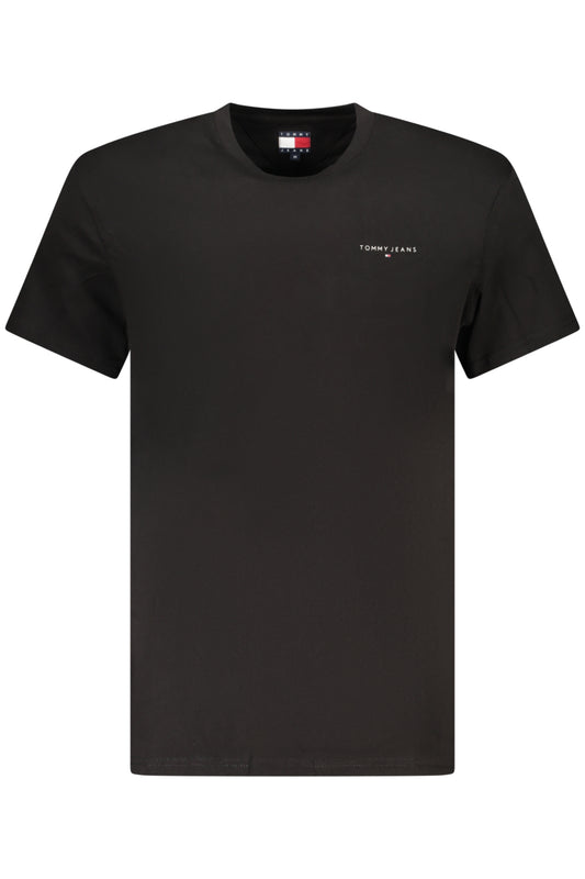 TOMMY HILFIGER T-SHIRT MANICHE CORTE UOMO NERO