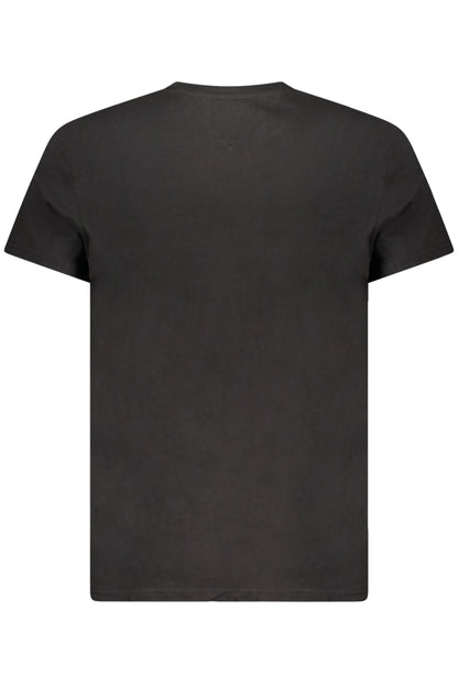 TOMMY HILFIGER T-SHIRT MANICHE CORTE UOMO NERO