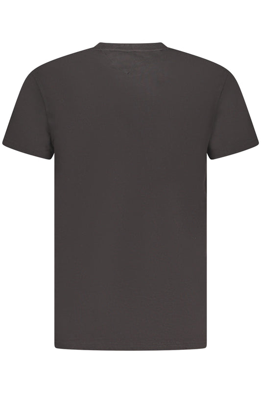 TOMMY HILFIGER T-SHIRT MANICHE CORTE UOMO NERO