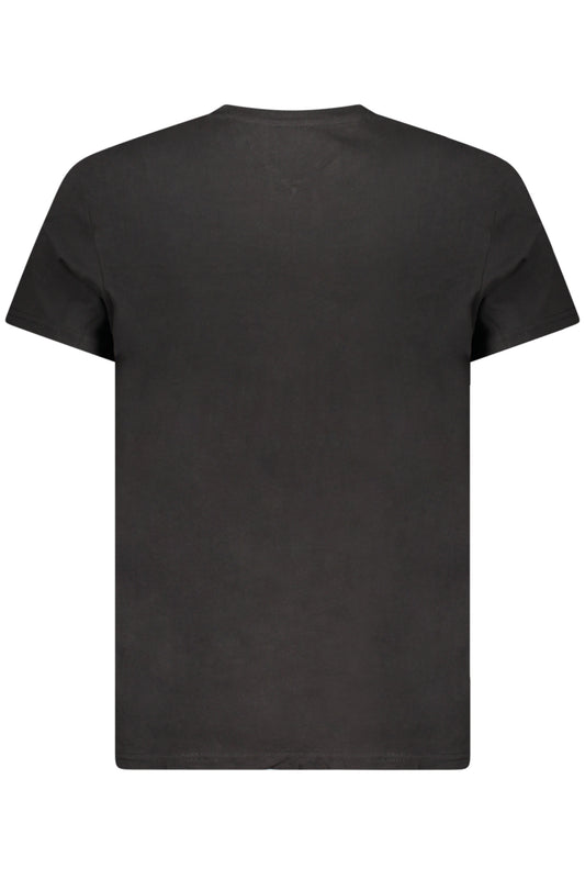 TOMMY HILFIGER T-SHIRT MANICHE CORTE UOMO NERO