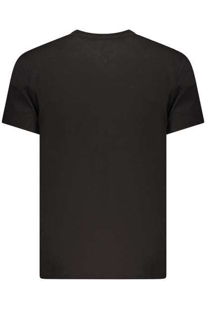 TOMMY HILFIGER T-SHIRT MANICHE CORTE UOMO NERO