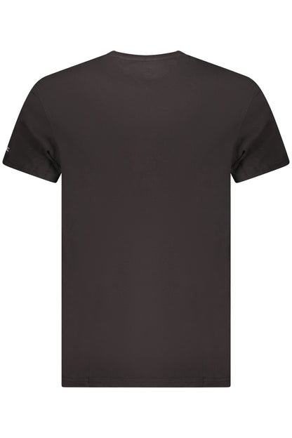 TOMMY HILFIGER T-SHIRT MANICHE CORTE UOMO NERO