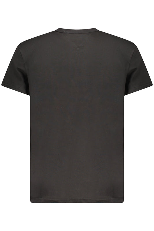TOMMY HILFIGER T-SHIRT MANICHE CORTE UOMO NERO