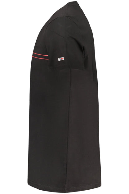 TOMMY HILFIGER T-SHIRT MANICHE CORTE UOMO NERO