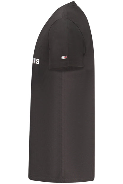 TOMMY HILFIGER T-SHIRT MANICHE CORTE UOMO NERO