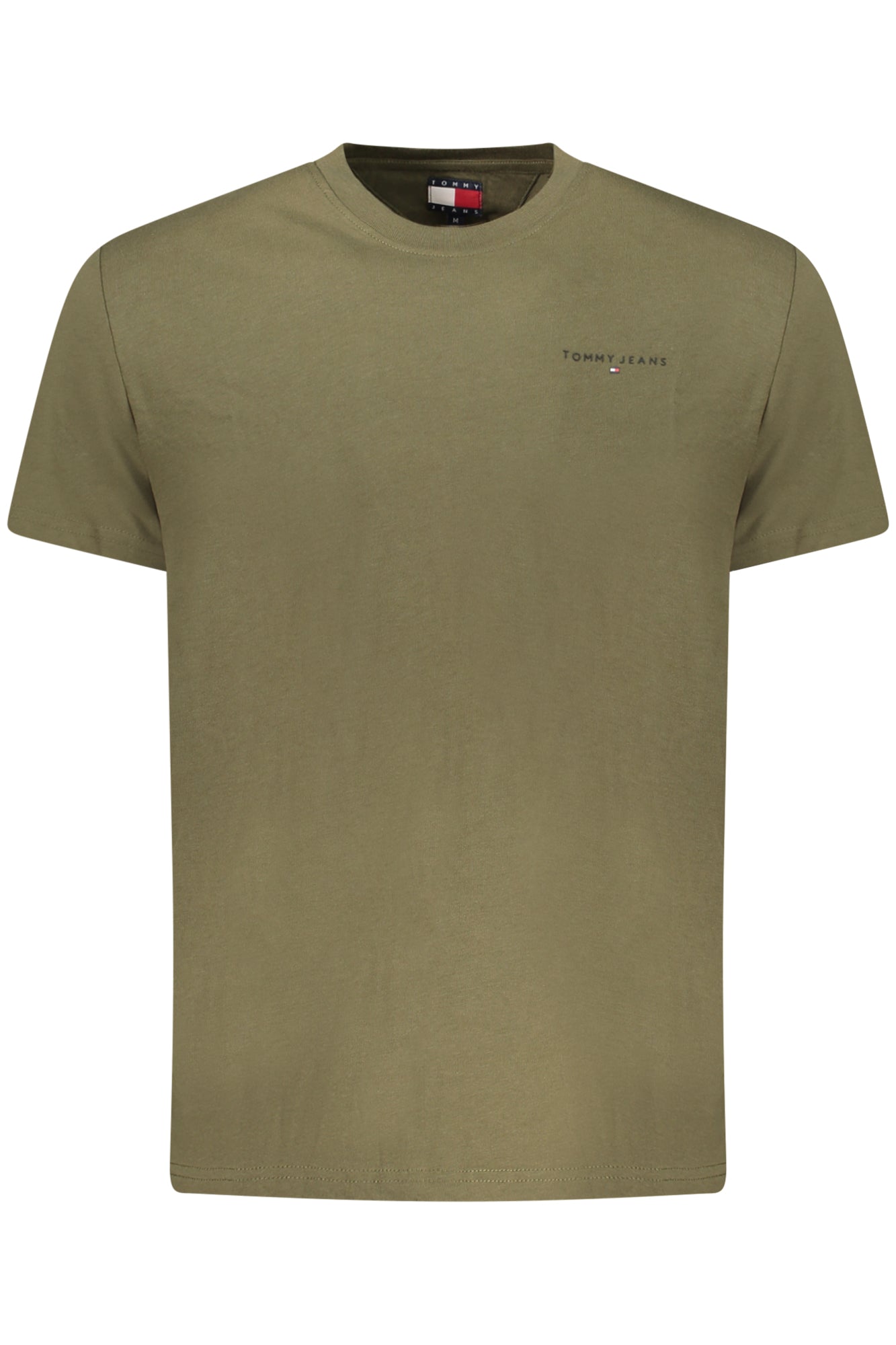 TOMMY HILFIGER T-SHIRT MANICHE CORTE UOMO VERDE