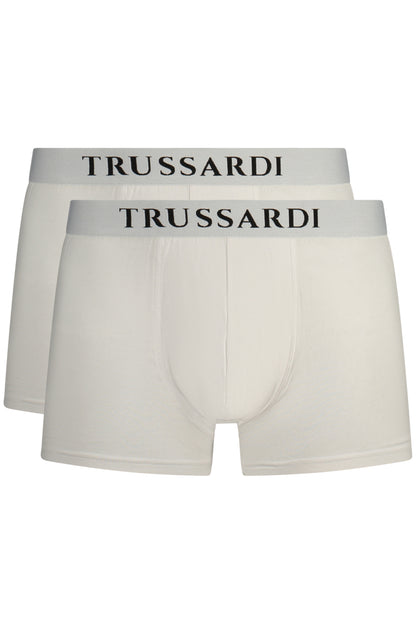 TRUSSARDI BOXER UOMO BIANCO